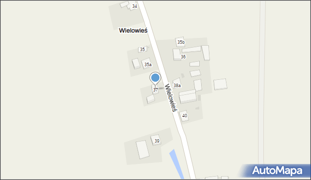 Wielowieś, Wielowieś, 37, mapa Wielowieś