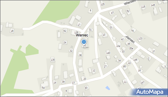 Wieniec, Wieniec, 53, mapa Wieniec