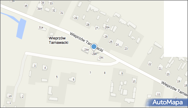 Wieprzów Tarnawacki, Wieprzów Tarnawacki, 24b, mapa Wieprzów Tarnawacki