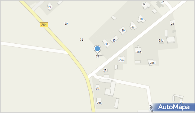 Wieruszew, Wieruszew, 33, mapa Wieruszew