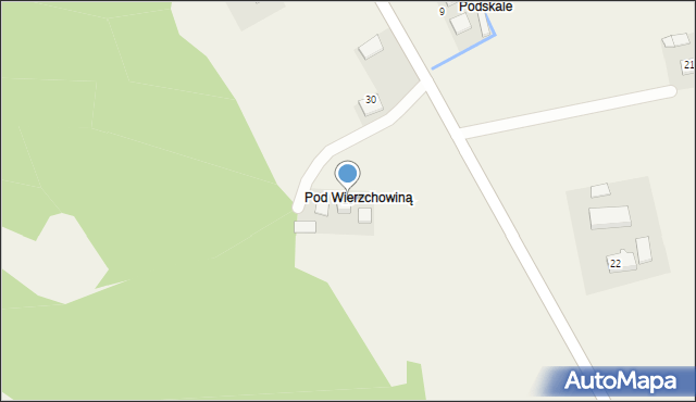 Wieruszyce, Wieruszyce, 23, mapa Wieruszyce