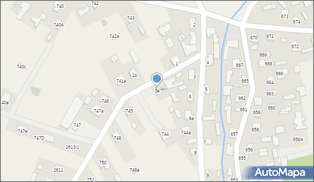 Wierzawice, Wierzawice, 3a, mapa Wierzawice