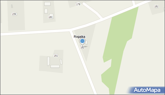 Wierzba, Wierzba, 162, mapa Wierzba