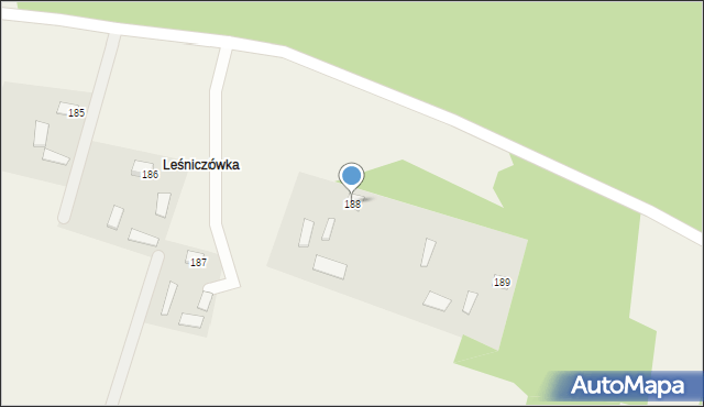 Wierzba, Wierzba, 188, mapa Wierzba