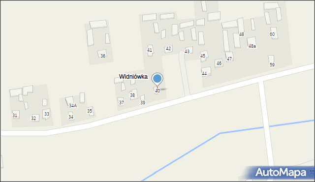 Wierzba, Wierzba, 40, mapa Wierzba