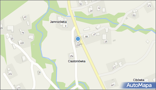 Wierzbanowa, Wierzbanowa, 112, mapa Wierzbanowa