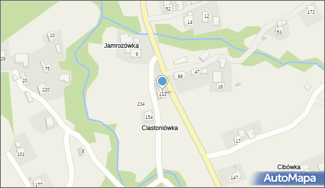 Wierzbanowa, Wierzbanowa, 112, mapa Wierzbanowa