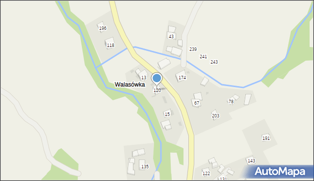 Wierzbanowa, Wierzbanowa, 120, mapa Wierzbanowa