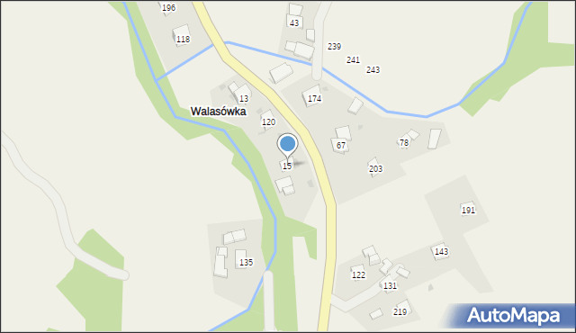 Wierzbanowa, Wierzbanowa, 15, mapa Wierzbanowa