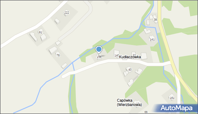 Wierzbanowa, Wierzbanowa, 156, mapa Wierzbanowa