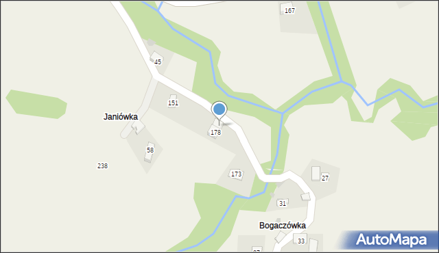 Wierzbanowa, Wierzbanowa, 179, mapa Wierzbanowa