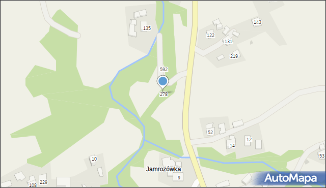 Wierzbanowa, Wierzbanowa, 278, mapa Wierzbanowa