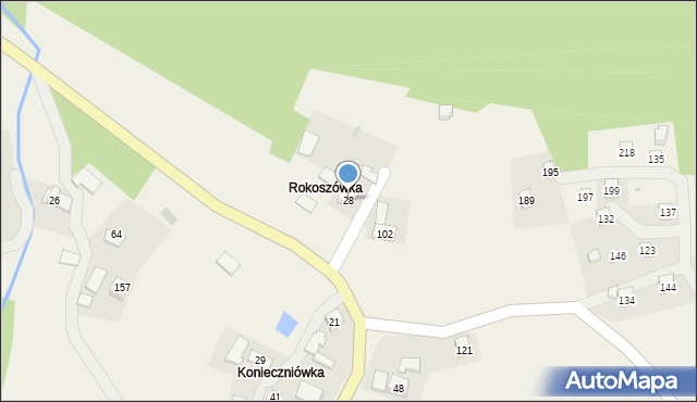 Wierzbanowa, Wierzbanowa, 28, mapa Wierzbanowa