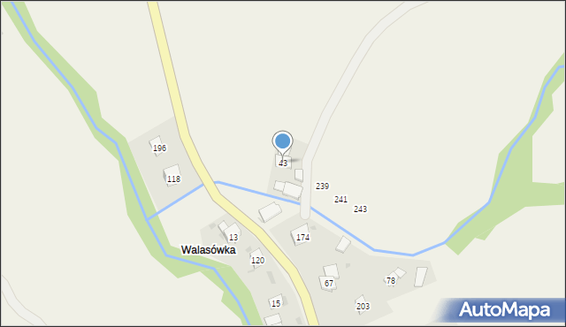 Wierzbanowa, Wierzbanowa, 43, mapa Wierzbanowa