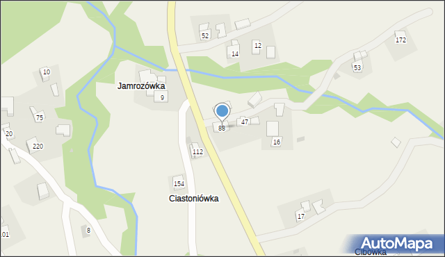 Wierzbanowa, Wierzbanowa, 88, mapa Wierzbanowa