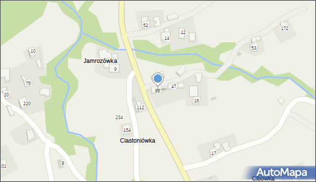 Wierzbanowa, Wierzbanowa, 88, mapa Wierzbanowa