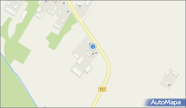 Wierzbica, Wierzbica, 31, mapa Wierzbica