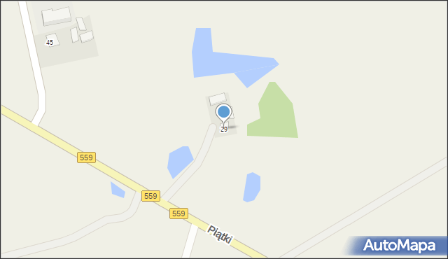 Wierzbick, Wierzbick, 29, mapa Wierzbick