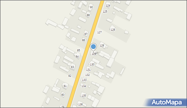 Wierzbie, Wierzbie, 129, mapa Wierzbie