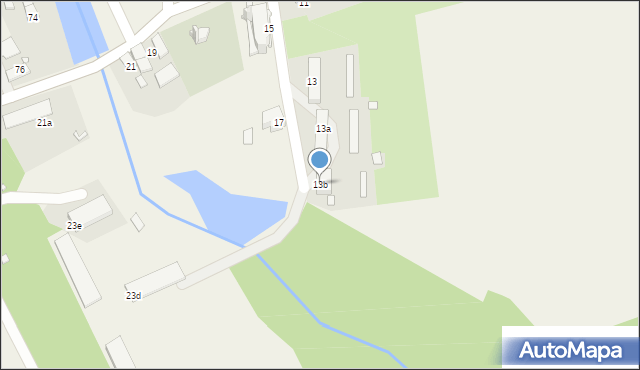 Wierzbie, Wierzbie, 13b, mapa Wierzbie