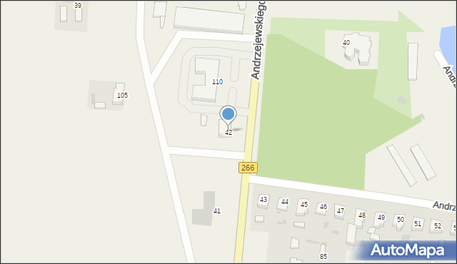 Wierzbinek, Wierzbinek, 42, mapa Wierzbinek