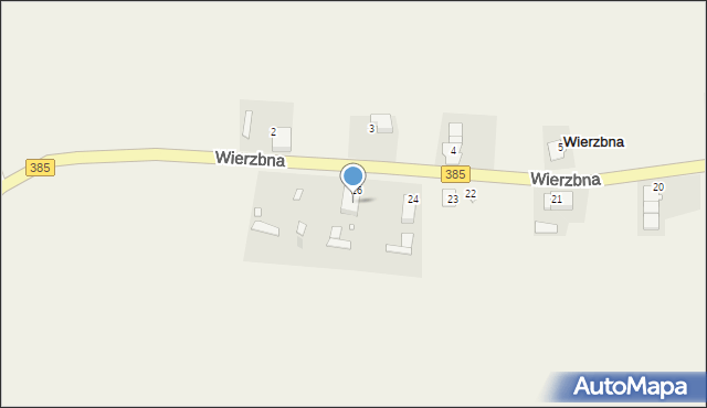 Wierzbna, Wierzbna, 27, mapa Wierzbna