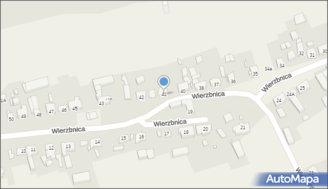 Wierzbnica, Wierzbnica, 41, mapa Wierzbnica