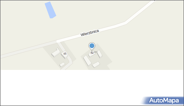 Wierzbnica, Wierzbnica, 64, mapa Wierzbnica