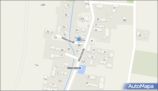 Wierzbnik, Wierzbnik, 66, mapa Wierzbnik