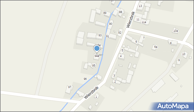 Wierzbnik, Wierzbnik, 94a, mapa Wierzbnik