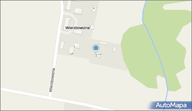 Wierzbowizna, Wierzbowizna, 2, mapa Wierzbowizna