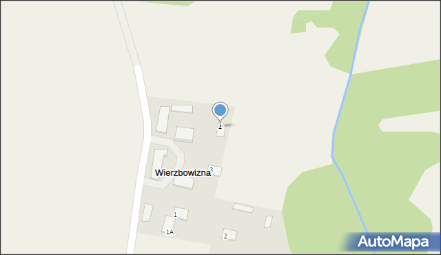 Wierzbowizna, Wierzbowizna, 4, mapa Wierzbowizna