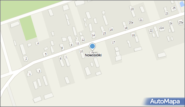 Wierzchlesie, Wierzchlesie, 13, mapa Wierzchlesie