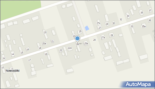 Wierzchlesie, Wierzchlesie, 24, mapa Wierzchlesie