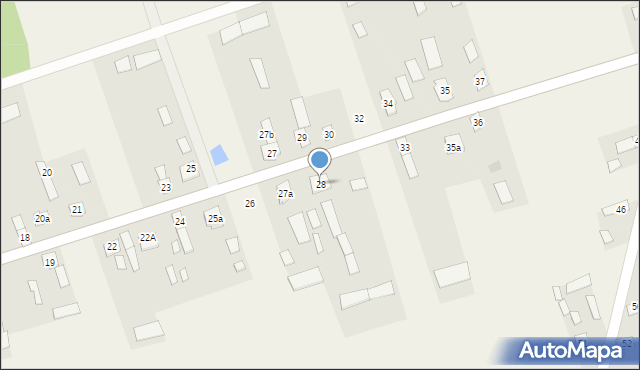 Wierzchlesie, Wierzchlesie, 28, mapa Wierzchlesie