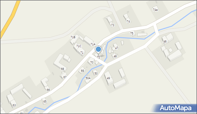 Wierzchosławice, Wierzchosławice, 72, mapa Wierzchosławice