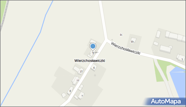 Wierzchosławiczki, Wierzchosławiczki, 5, mapa Wierzchosławiczki