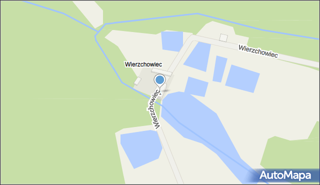 Wierzchowiec, Wierzchowiec, 1, mapa Wierzchowiec