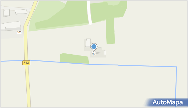 Wierzchowiny, Wierzchowiny, 90, mapa Wierzchowiny