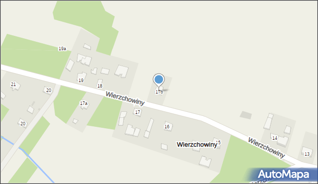 Wierzchowiny, Wierzchowiny, 17b, mapa Wierzchowiny