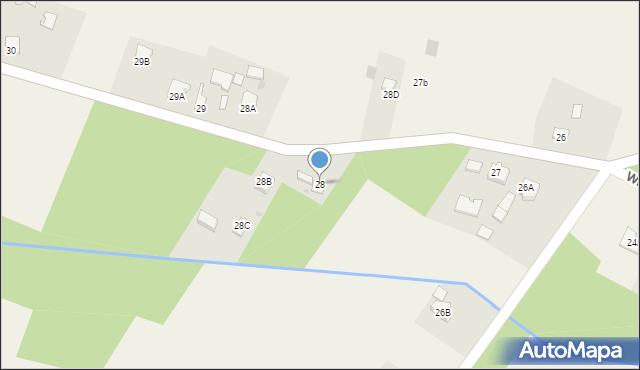 Wierzchowiny, Wierzchowiny, 28, mapa Wierzchowiny