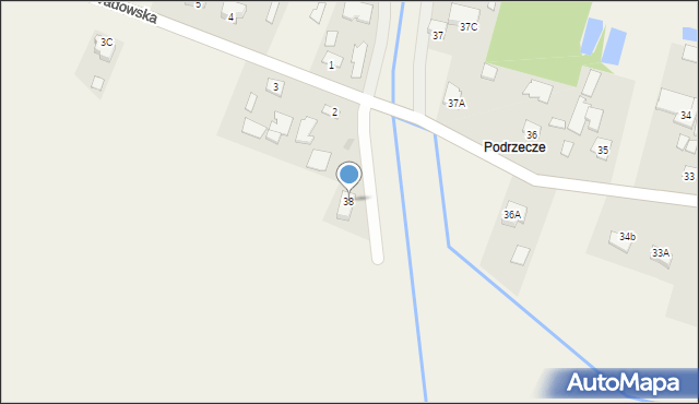 Wierzchowiny, Wierzchowiny, 38, mapa Wierzchowiny