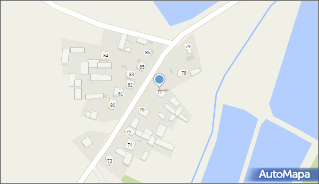 Wierzchowiska Pierwsze, Wierzchowiska Pierwsze, 77, mapa Wierzchowiska Pierwsze