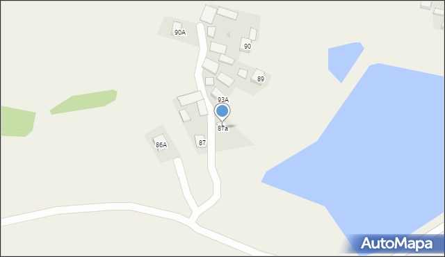 Wierzchowiska Pierwsze, Wierzchowiska Pierwsze, 87a, mapa Wierzchowiska Pierwsze