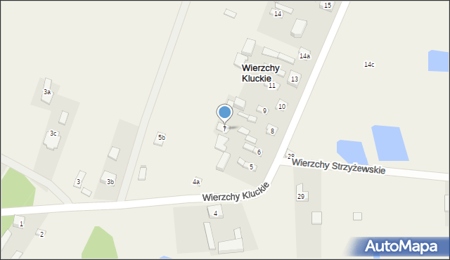 Wierzchy Kluckie, Wierzchy Kluckie, 7, mapa Wierzchy Kluckie