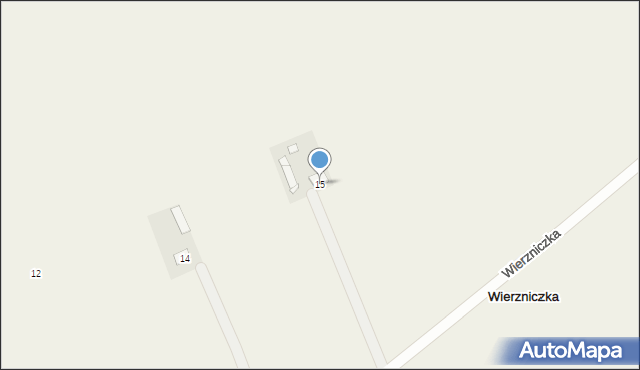 Wierzniczka, Wierzniczka, 15, mapa Wierzniczka