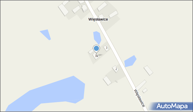 Więsławice, Więsławice, 3a, mapa Więsławice