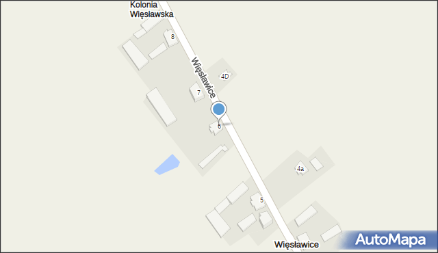 Więsławice, Więsławice, 6, mapa Więsławice