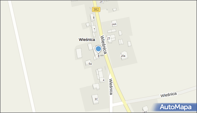 Wieśnica, Wieśnica, 6, mapa Wieśnica