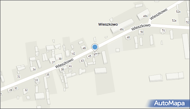 Wieszkowo, Wieszkowo, 47, mapa Wieszkowo